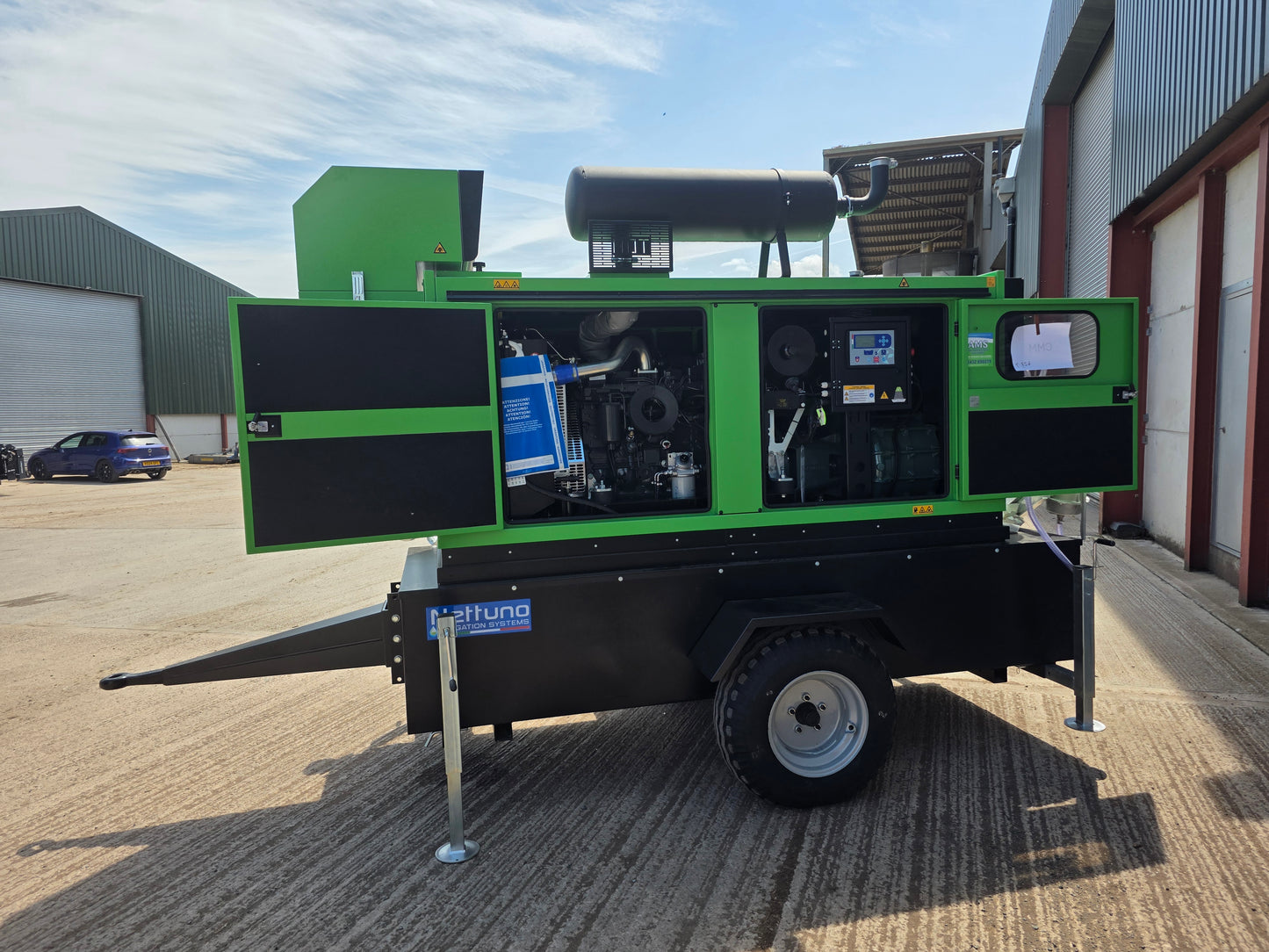 Model 2 – 100 m³/hr @ 140m head Nettuno Irrigation Pump
