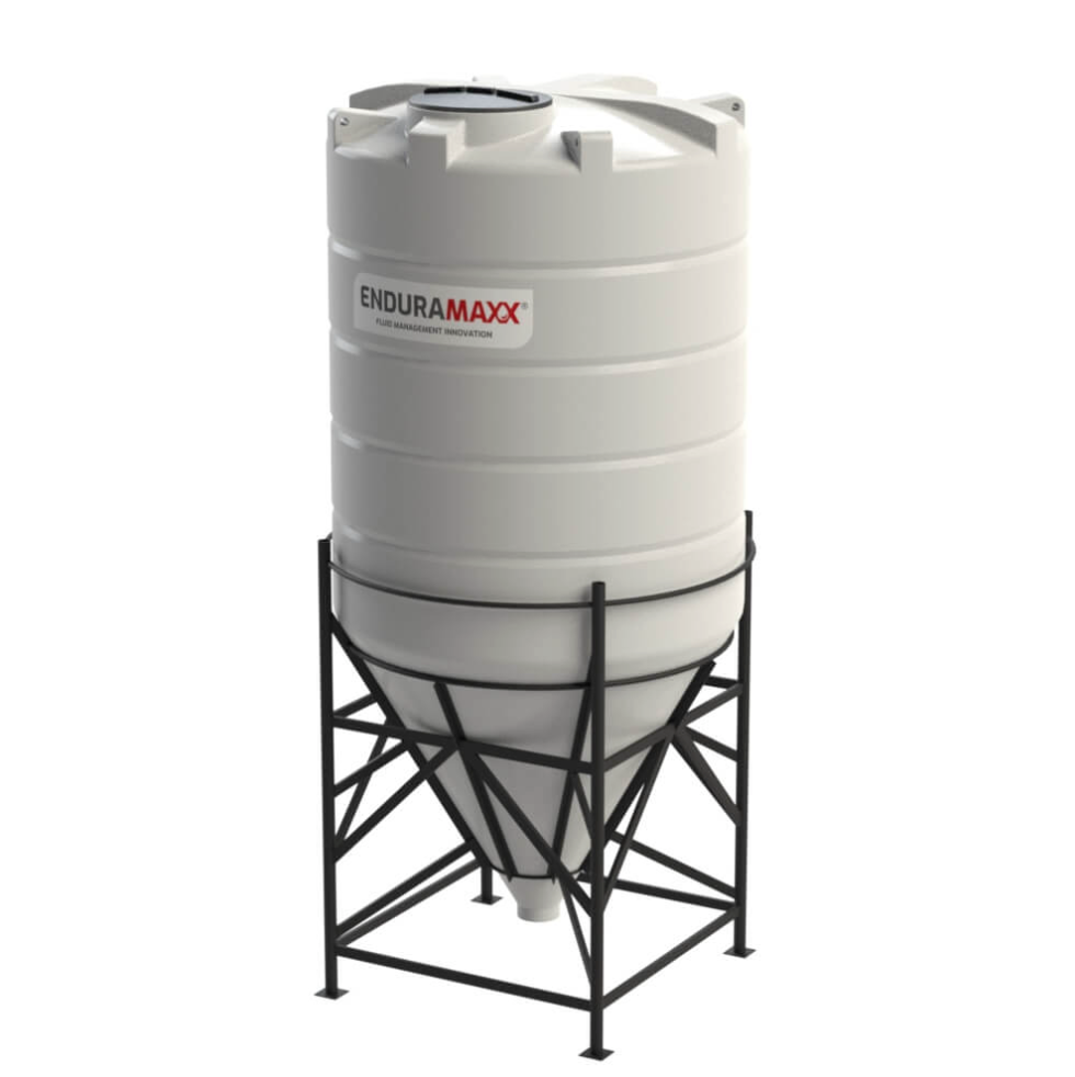 8,000 Litre 60 Degree Cone Tank with Frame