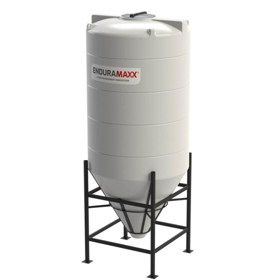 2,350 Litre 60 Degree Cone Tank with Frame