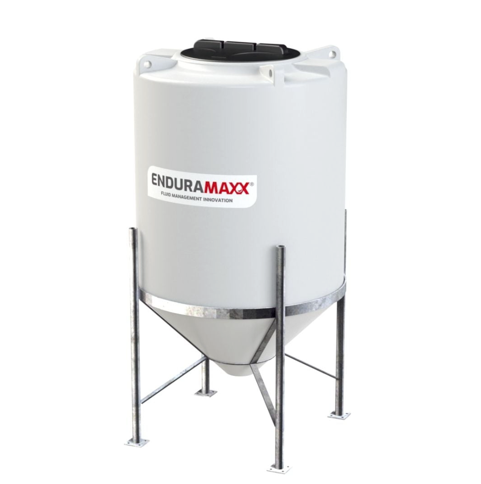 500 Litre 45 Degree Cone Tank with Frame