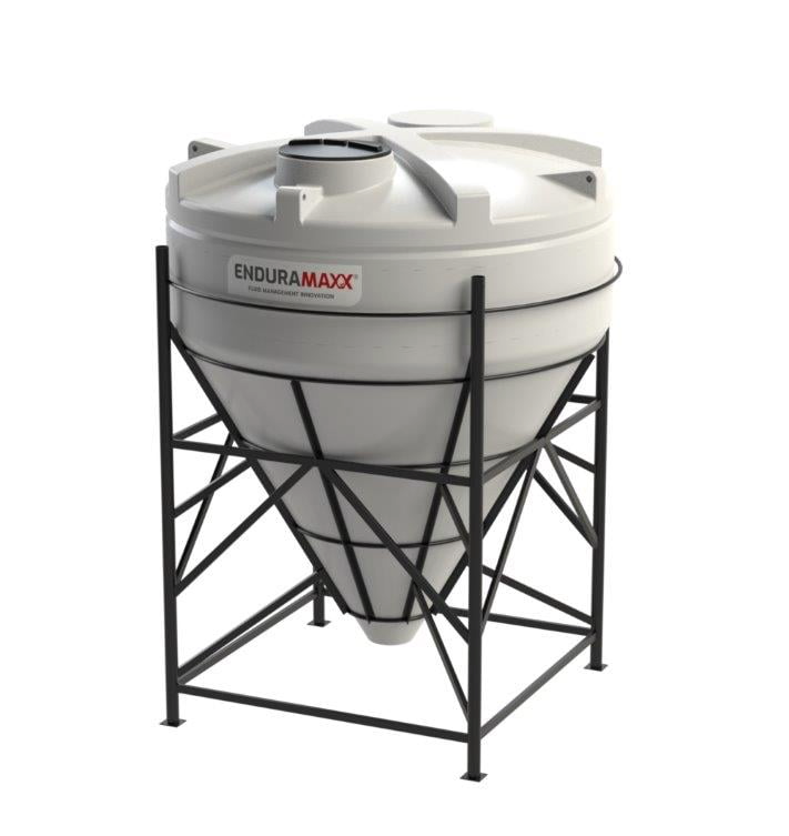 8,000 Litre 60 Degree Cone Tank No Frame