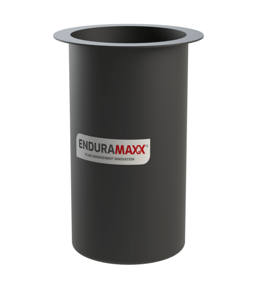 250 Litre Vertical Open Top Tank - 1.5 SG - Black