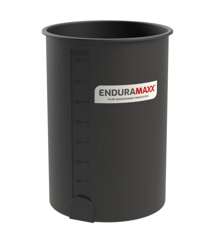 650 Litre Vertical Open Top Tank - 1.5 SG - Black