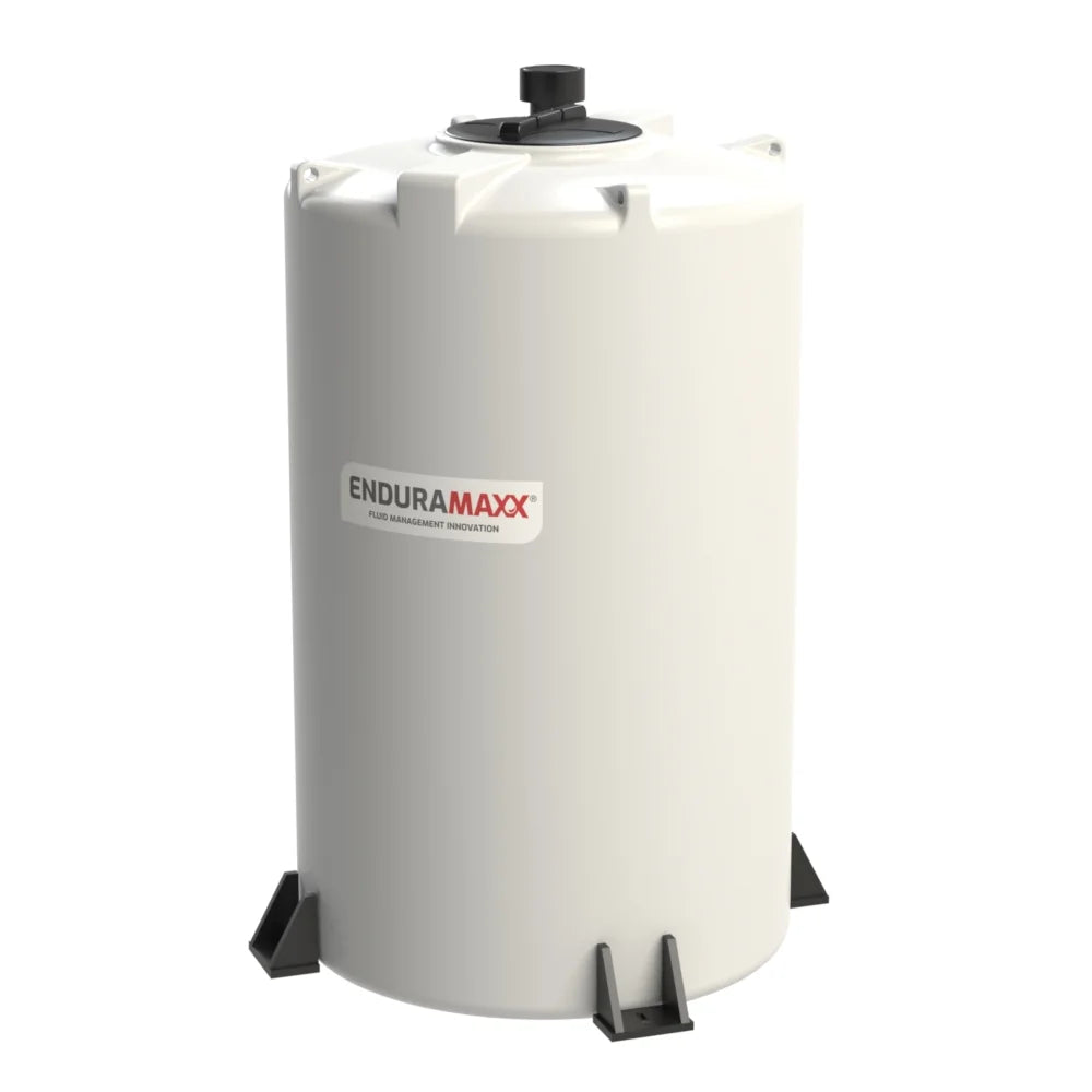 2,000 Litre Vertical Liquid Fertiliser Tank with 4" Mushroom Vent & Bolt Down Feet