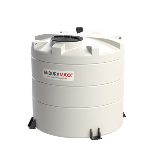4,000 Litre Vertical Liquid Fertiliser Tank with 4" Mushroom Vent & Bolt Down Feet