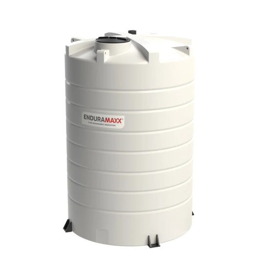 15,000 Litre Vertical Liquid Fertiliser Tank with 4" Mushroom Vent & Bolt Down Feet