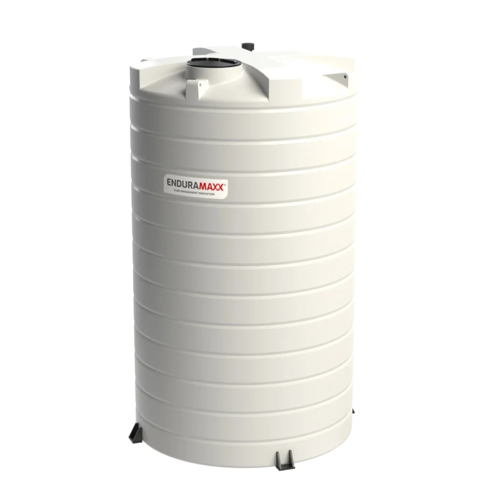 25,000 Litre Vertical Liquid Fertiliser Tank with 4" Mushroom Vent & Bolt Down Feet