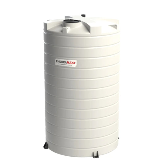 25,000 Litre Vertical Liquid Fertiliser Tank with 4" Mushroom Vent & Bolt Down Feet