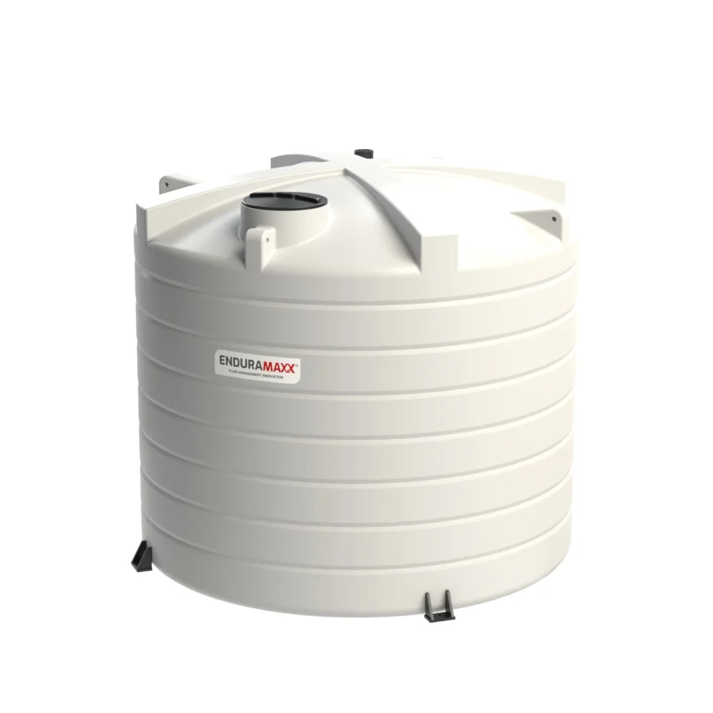 25,000 Litre Vertical Liquid Fertiliser Tank with 4" Mushroom Vent & Bolt Down Feet