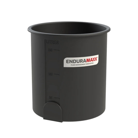 150 Litre Vertical Open Top Tank - 1.5 SG - Black