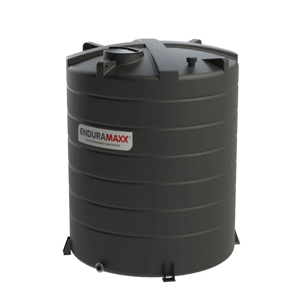 20,000 Litre Vertical Liquid Fertiliser Tank with 4" Mushroom Vent & Bolt Down Feet