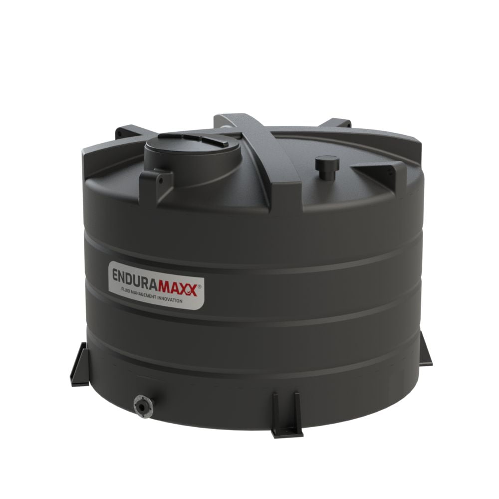 7,000 Litre Vertical Liquid Fertiliser Tank with 4" Mushroom Vent & Bolt Down Feet