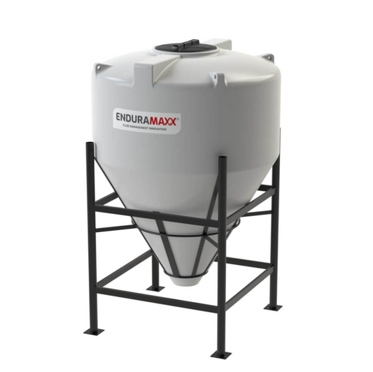 1,500 Litre 60 Degree Cone Tank with Frame