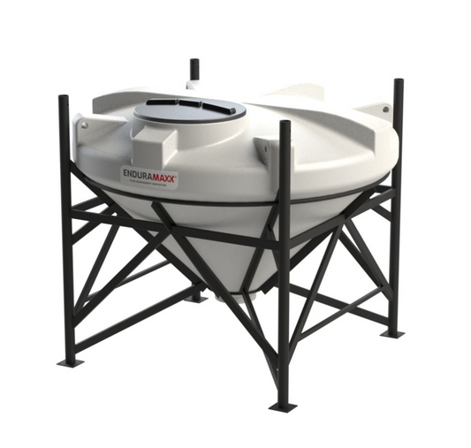 1,500 Litre 45 Degree Cone Tank with Frame