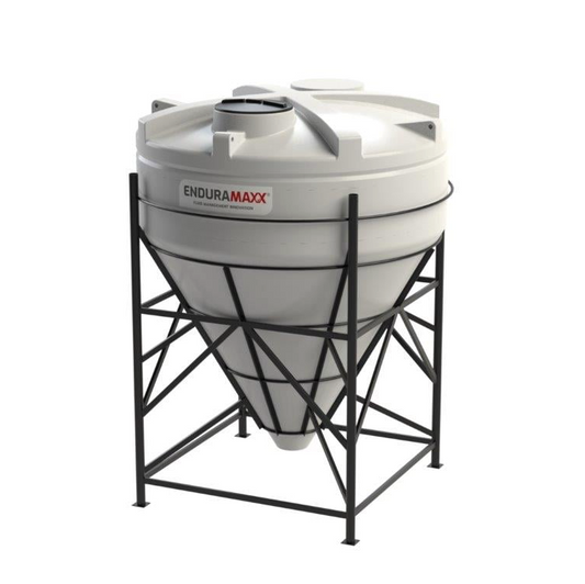 8,000 Litre 60 Degree Cone Tank with Frame