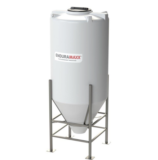 925 Litre 60 Degree Cone Tank with Frame