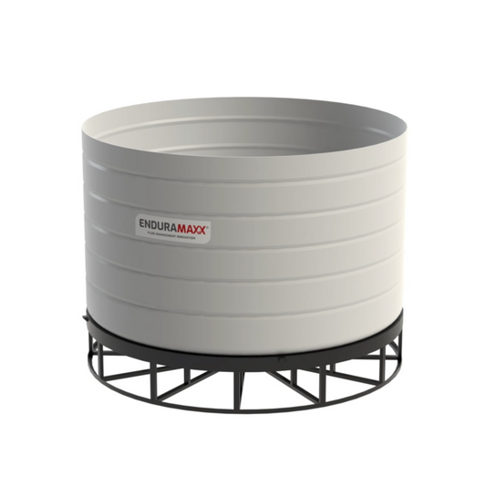20,000 Litre 5 Degree Open Top Cone Tank No Frame