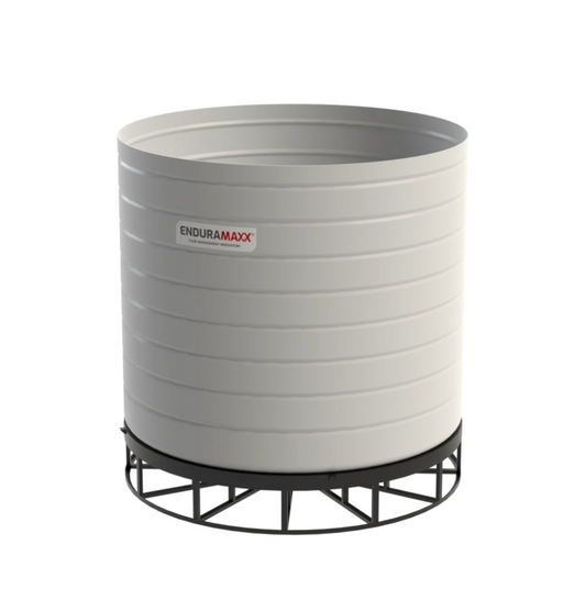 25,000 Litre 5 Degree Open Top Cone Tank No Frame