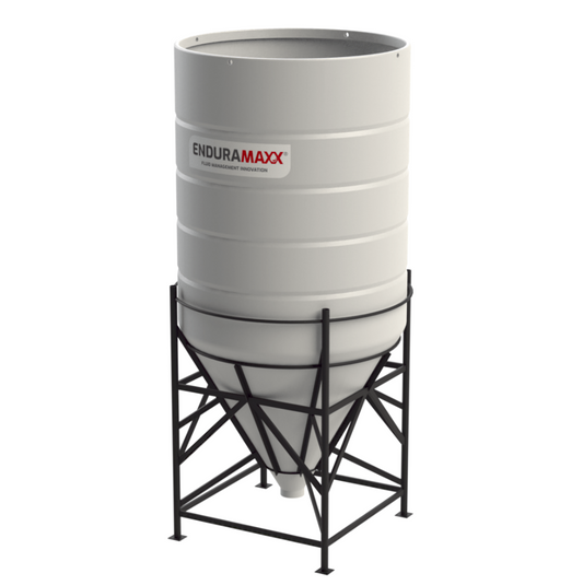 8,000 Litre 60 Degree Open Top Cone Tank with Frame