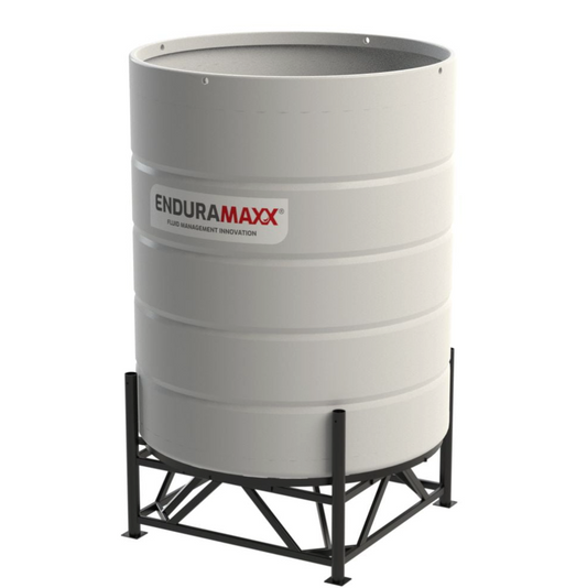 6,200 Litre 15 Degree Open Top Cone Tank with Frame