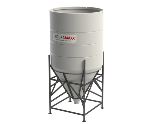 7,000 Litre 60 Degree Open Top Cone Tank with Frame