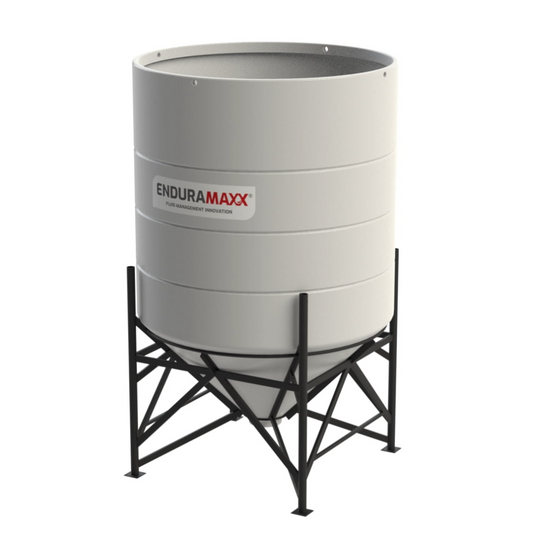 5,900 Litre 45 Degree Open Top Cone Tank with Frame