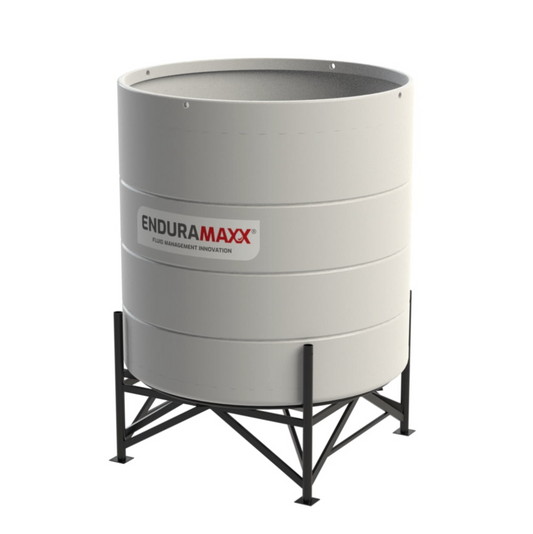 5,200 Litre 15 Degree Open Top Cone Tank with Galvanised Frame - While Stocks Last