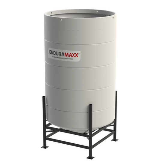 3,200 Litre 30 Degree Open Top Cone Tank with Frame