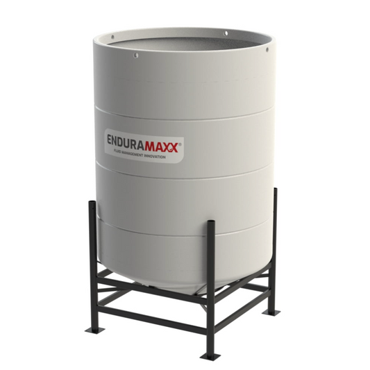 2,700 Litre 30 Degree Open Top Cone Tank with Frame