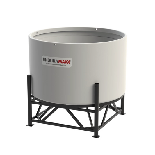 3,000 Litre 15 Degree Open Top Cone Tank with Frame
