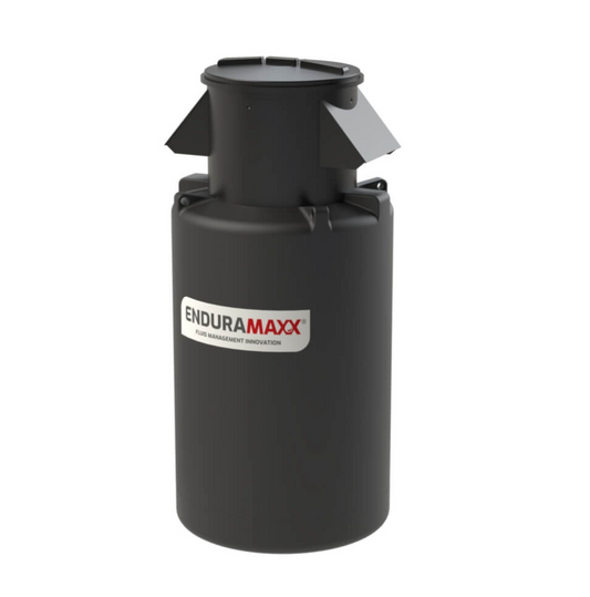 825 Litre Vertical Tank with Turret with AB air gap weir for up to 25mm inlet