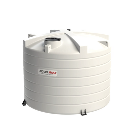 22,000 Litre Vertical Liquid Fertiliser Tank with 4" Mushroom Vent & Bolt Down Feet