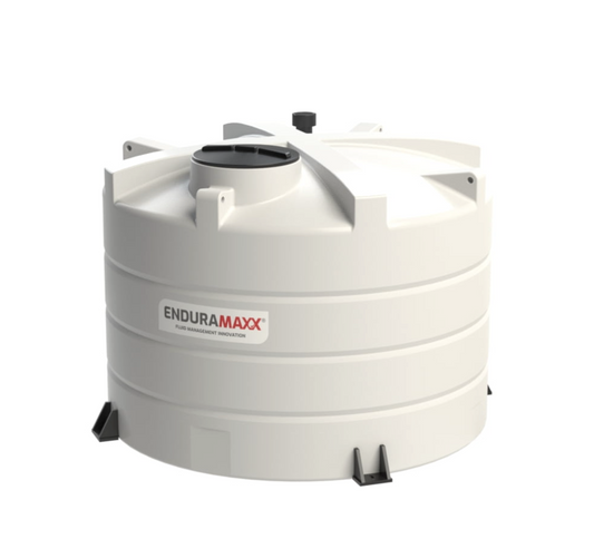 7,500 Litre Vertical Liquid Fertiliser Tank with 4" Mushroom Vent & Bolt Down Feet