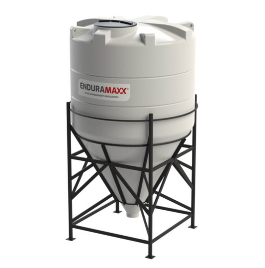 6,000 Litre 60 Degree Cone Tank No Frame Slimline