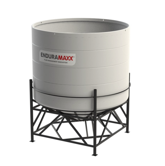9,000 Litre 30 Degree Open Top Cone Tank No Frame