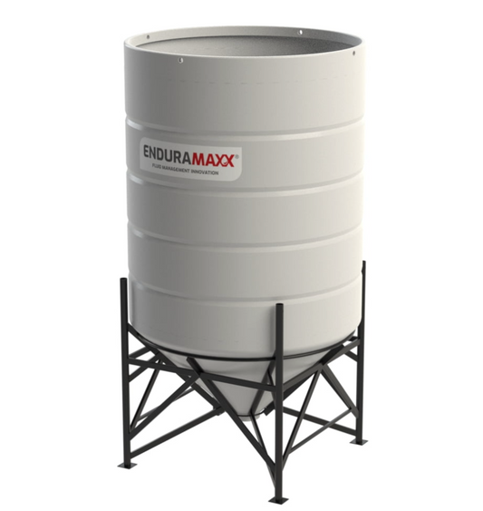 6,900 Litre 45 Degree Open Top Cone Tank No Frame