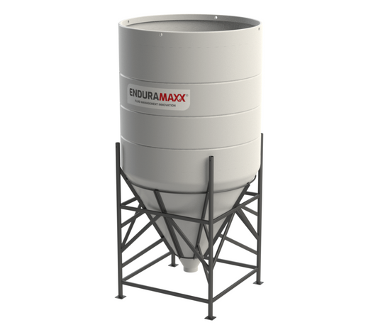 7,000 Litre 60 Degree Open Top Cone Tank No Frame