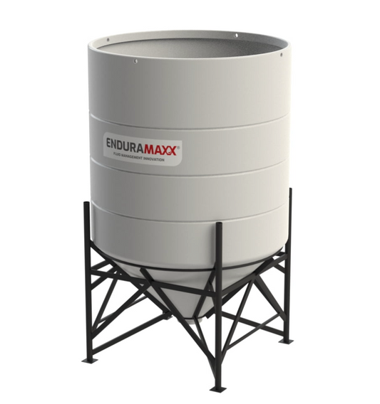 5,900 Litre 45 Degree Open Top Cone Tank No Frame