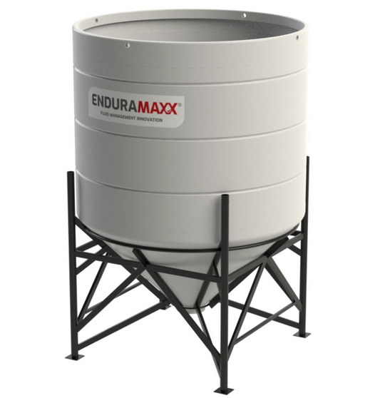 4,900 Litre 45 Degree Open Top Cone Tank No Frame