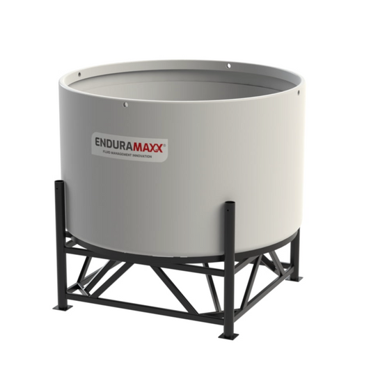 3,000 Litre 15 Degree Open Top Cone Tank No Frame