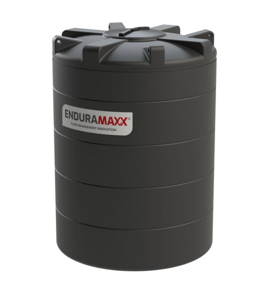4,500 Litre Vertical Tank - Black - Potable Water