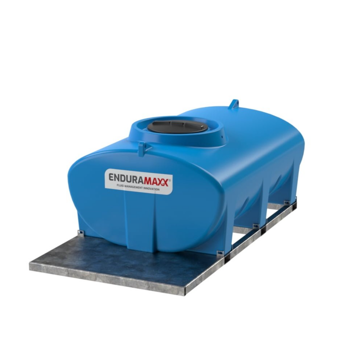 3,000 Litre Skid Mounted Bowser with Pump Plate & 1" Ball Valve