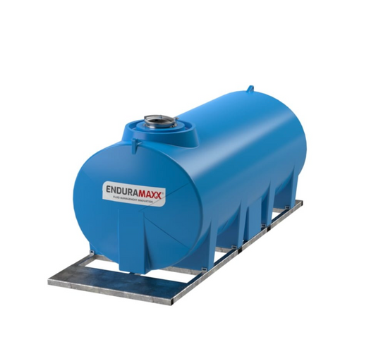 Frame for 10000L Horizontal tank with pump plate