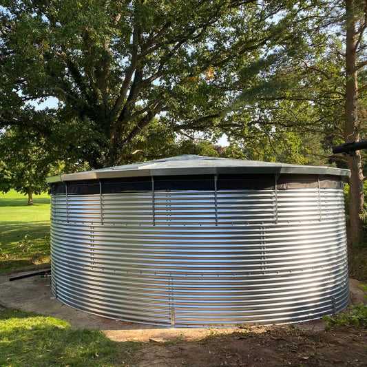 98,0000-Litre Steel Water Tank